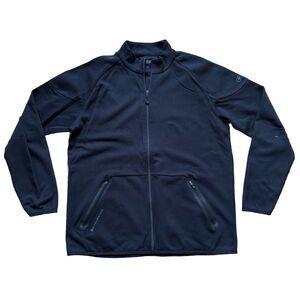 Ogio Endurance Black Full Zip Hoodie Men’s Size Large Blank